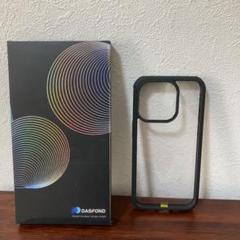 ＊iPhone15Pro ケース 360度全面保護 クリア ブラック