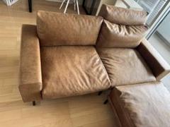 クラッシュゲート　プルート2.5人掛けソファ　スーパーレザーテックス