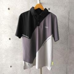 サンプルSALE /D133 ] LUXE/R GOLF ポロシャツ BK - メルカリ