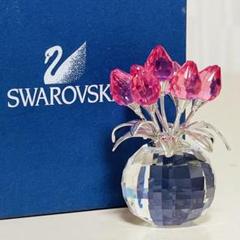 Swarovski スワロフスキー フラワードリーム チューリップ ローズ 置物