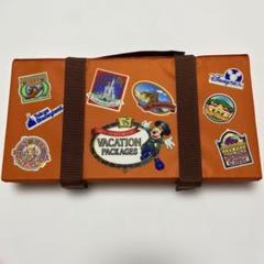 【確認画像】ディズニー　バケパクッション&レジャーシートセット ディズニー バケーションパッケージ バック ポータブル