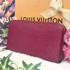 ルイヴィトン 長財布 ジッピーウォレット エピ 赤 M6007E ほぼ新品 LOUIS VUITTON ルイヴィトン エピ 赤 ジッピーウォレット M6007M