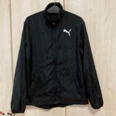 PUMA ブラック ウィンドブレーカー L ピステのサムネイル