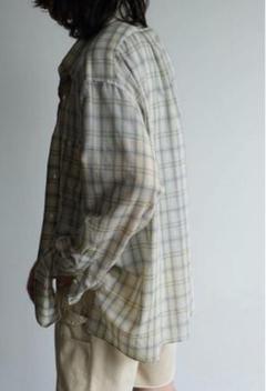maatee&sons hウール チャコール　サイズ3 新品未使用 MAATEE&SONS マーティーアンドサンズ】H WOOL ONE PIECE COLLAR