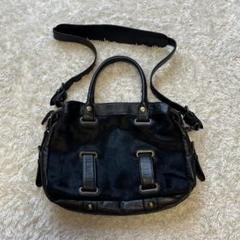 00’s archive bag y2k grunge leather ハラコ