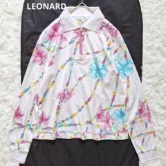 LEONARD SPORT チェリー 柄 ポロシャツ 長袖 ホワイト 楽天市場】レオナール（ポロシャツ｜トップス）：レディース