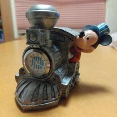 ミッキーマウス 蒸気機関車 置時計 ディズニー