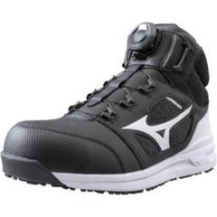 美品安全靴Mizuno ブラック28㎝ オールマイティ MIZUNO SU22L F1GA231109 ブラック×グレー