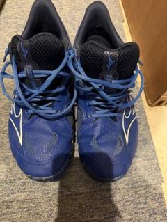 Mizuno テニスシューズ 青