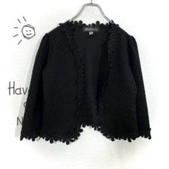 Jenny&Co ノーカラージャケット フォーマル 花柄 ボレロ ショート
