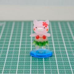 【1280】フラダンス(ブタ)のガラス細工