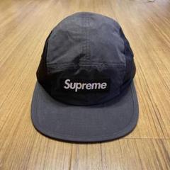 Supreme Waxed Ripstop Camp Cap 黒
