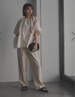 room306 CONTEMPORARY - 新品未使用 glamlips  シフォンシャツ room306 CONTEMPORARY - 新品 Glam Lips コットンスキッパー
