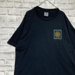 USA製90sヴィンテージTシャツ！シングルステッチ　ブラック半袖古着XL79