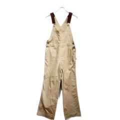 WEGO オーバーオール サロペット ベージュ S おでかけ カジュアル 春夏
