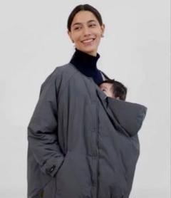 お得セット商品】konny グレー ダウンジャケット➕防風ママ