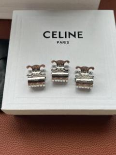 週末まで値下げ！CELINE ヘアピン シルバー