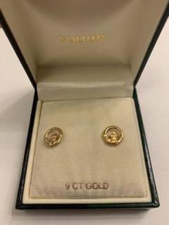 クラダリングのピアス 9CT GOLD