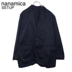 【nanamica】ナナミカセットアップネイビージャケット無印良品シャツ付 nanamica】ナナミカセットアップネイビージャケット無印良品