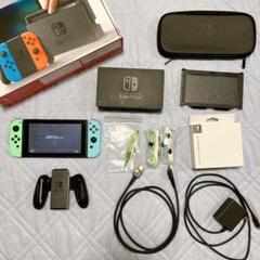 匿名配送 ニンテンドースイッチ 本体 その他付属品 2017年 HAC-001
