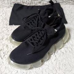 grounds×atmos　激レア　厚底スニーカー　エアクッションソール　ロゴ袋 grounds×atmos激レア厚底スニーカーエアクッションソールロゴ袋