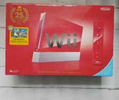 任天堂 Wii 本体 スーパーマリオ25周年 25th Anniversary Amazon | Wii本体 (スーパーマリオ25周年仕様) (「Wiiリモコン