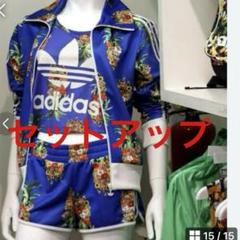 adidas originals farm パイナップル柄 セットアップ - メルカリ