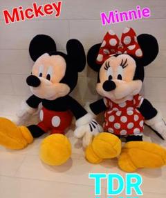 希少　ヴィンテージ　レトロ　ミッキー　ミニー　ドナルド　ぬいぐるみ　3点セット ディズニー(DISNEY)|ミッキー ミニー ヴィンテージぬいぐるみ