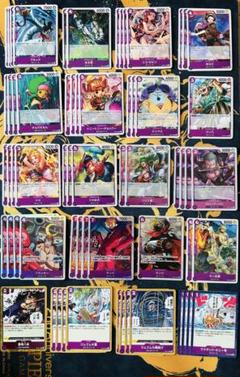 紫 麦わらの一味 デッキパーツ：ワンピースカードゲーム【まとめ買い歓迎】ゾロ十郎のサムネイル