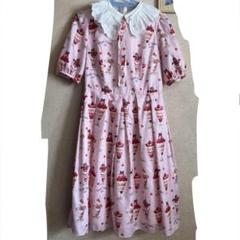 本日限定値下げ♡パフェ柄ワンピース
