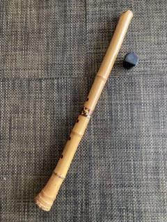 尺八 翠光 琴古流 5孔 銀三線 約55cm 一尺八寸管 尺八 翠光 琴古流 5孔 銀三線 約55cm 一尺八寸管 和楽器