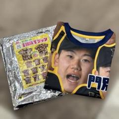 門別選手 シークレット選手顔柄Tシャツ
