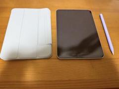 iPad mini6（スターライト）、ケース（ESR）、タッチペン付