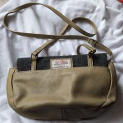★⑧BN1861デュモンクス ショルダーバッグ 斜め掛けハリスツイード×レザー ☆⑧BN1861デュモンクス ショルダーバッグ 斜め掛けハリス