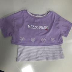 美品♡mezzo piano ハート刺繍 トップス