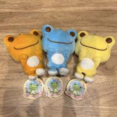 カラフルカエルのぬいぐるみ 3点セット タグあり✨まとめ売り✨