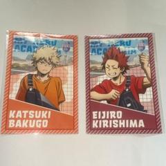 ヒロアカ 爆豪勝己 ポストカード コレクション ポスカ ギラポス 原作 今だけ‼️ヒロアカ 爆豪勝己 ヒーロープラザ 特典 ポストカード