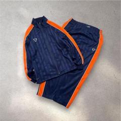 00s NIKE サイドライン スウッシュ刺繍ロゴ セットアップ ジャージ NIKE - 00s NIKE サイドライン スウッシュ刺繍ロゴ セットアップ