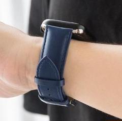 Apple watch バンド ❁︎ ネイビー 紺 42〜49