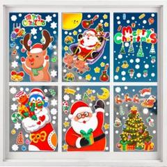 クリスマス ステッカー 6枚セット246pcs入り