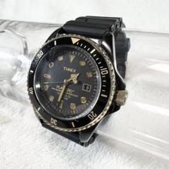 限定/TIMEX/コラボ/PLAYFORD/時計/ダイバー/ INDIGLO/黒のサムネイル