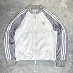 00s adidas トレフォイル トラックジャケット【M】ホワイト