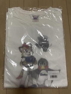 ヤクルトスワローズ　ファイターズ　つば九郎　コラボ　Tシャツ
