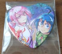 魔入りました!入間くん　トレーディングハート缶バッジ　入間　アスモデウス
