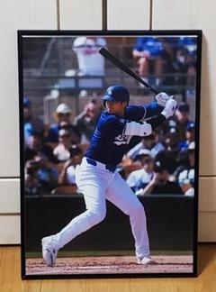 祝ドジャース大谷翔平 2024年MVP獲得!A3サイズポスターフレーム付き⑧