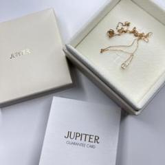 WEB限定カラー 美品♪ ギャランティ付 JUPITER K10 ホワイト トパーズ アクセサリー