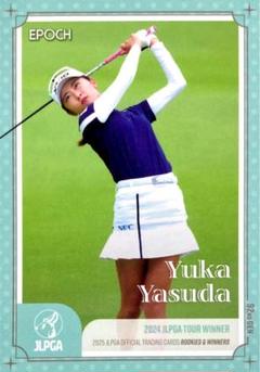 安田祐香 レギュラーカード EPOCH 2025 JLPGA R&W