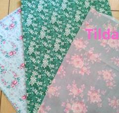 Tilda ティルダ　ハギレ３枚set　⑧