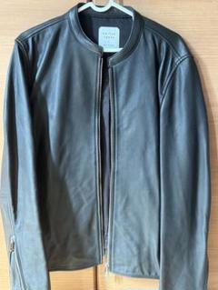 UNITED TOKYO シングルライダースジャケット サイズ3 UNITED TOKYO ブラックレザーシングルライダースジャケット サイズ3