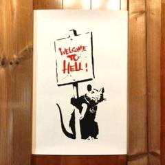 最終値下げ！バンクシーBanksy WELCOM TO HELL WCP